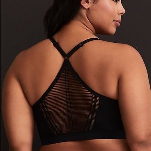 NWT Torrid Black Seamless Multi-Strap Bralette 00
